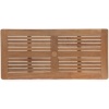 Slatted W Border Tabletop, Rect, Multiple Sizes